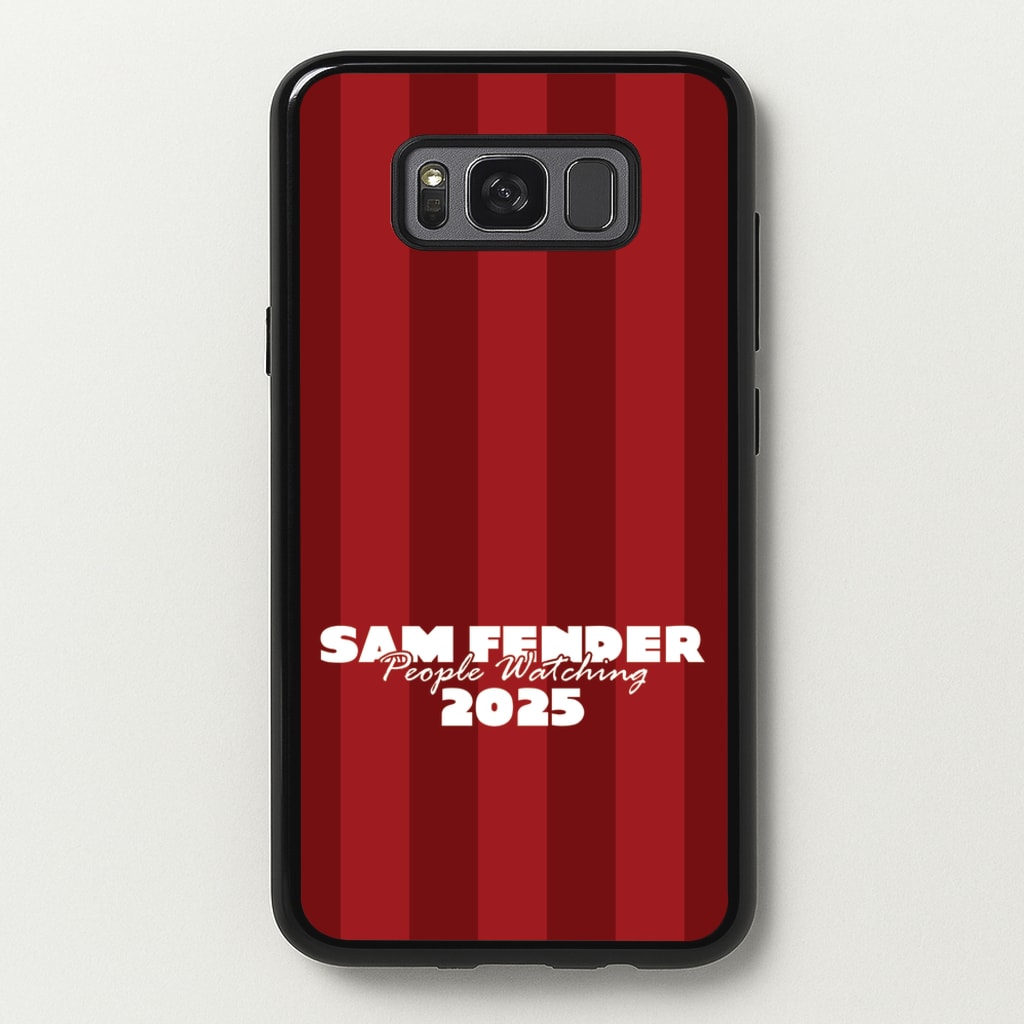 Stripes People Watching 2025 - Sam Fender Phone Case for Galaxy S8
