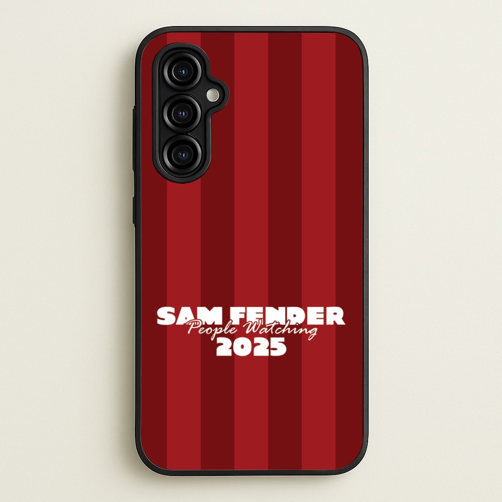 Stripes People Watching 2025 - Sam Fender Phone Case for Galaxy A54