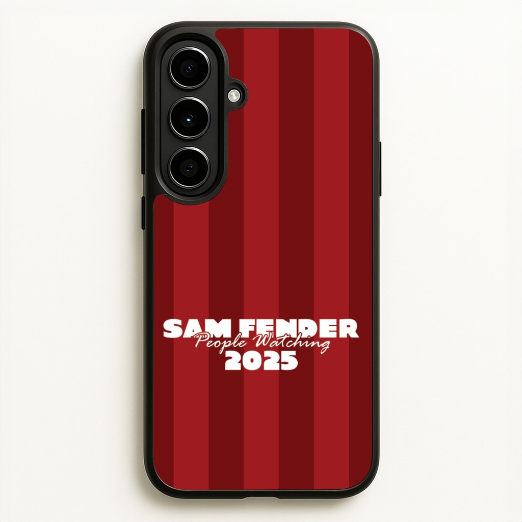 Stripes People Watching 2025 - Sam Fender Phone Case for Galaxy A56