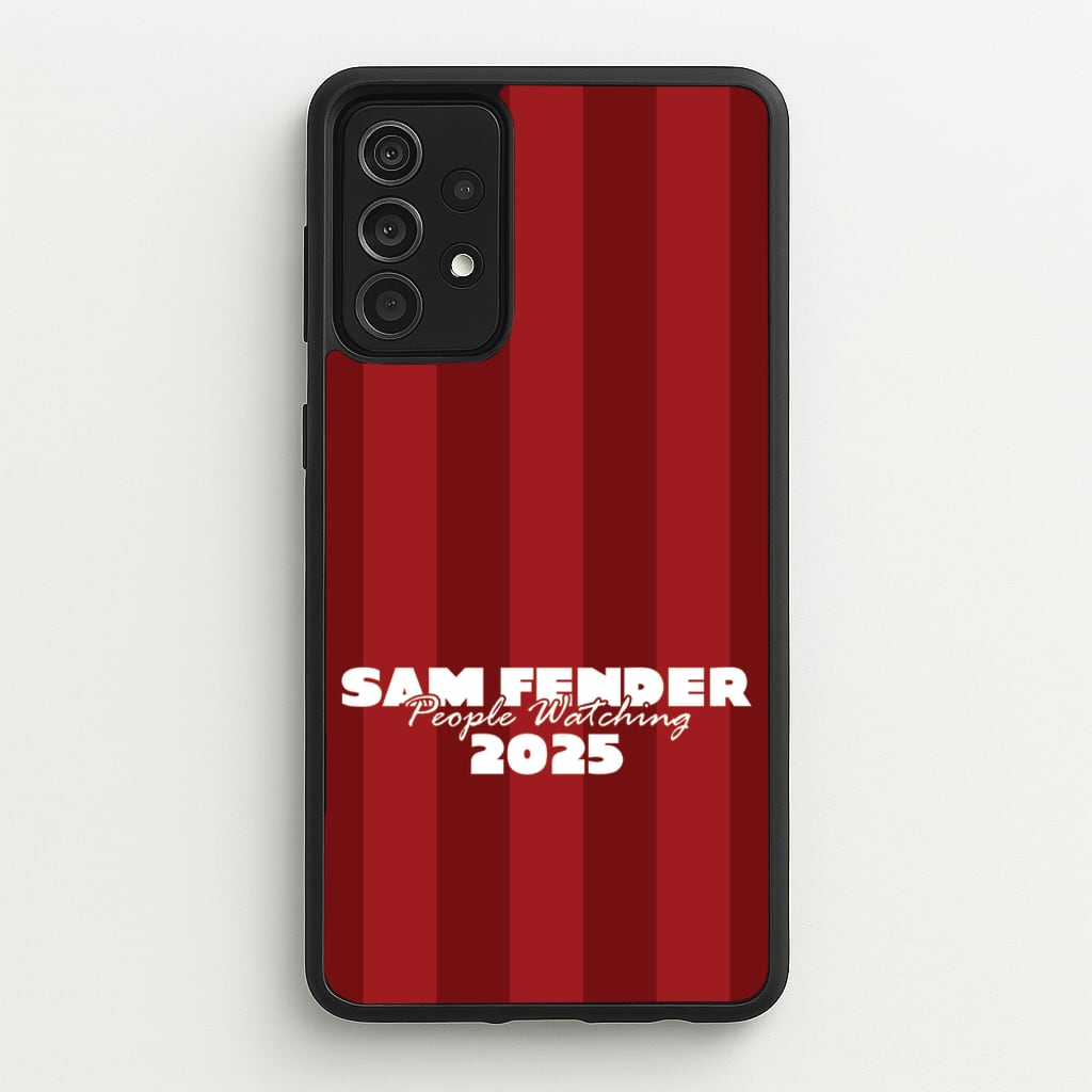Stripes People Watching 2025 - Sam Fender Phone Case for Galaxy A52 / A52s