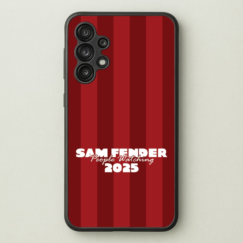 Stripes People Watching 2025 - Sam Fender Phone Case for Galaxy A13