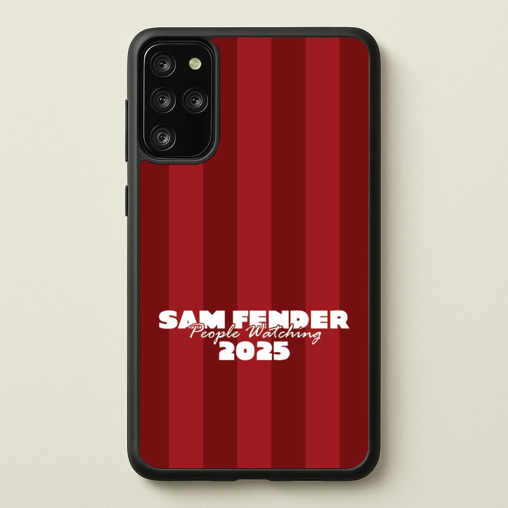 Stripes People Watching 2025 - Sam Fender Phone Case for Galaxy S20 Plus