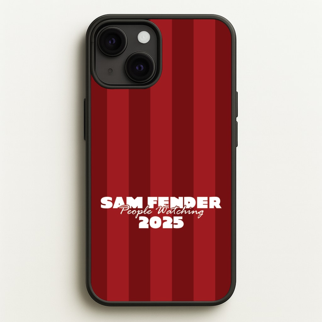 Stripes People Watching 2025 - Sam Fender Phone Case for iPhone 13 Mini