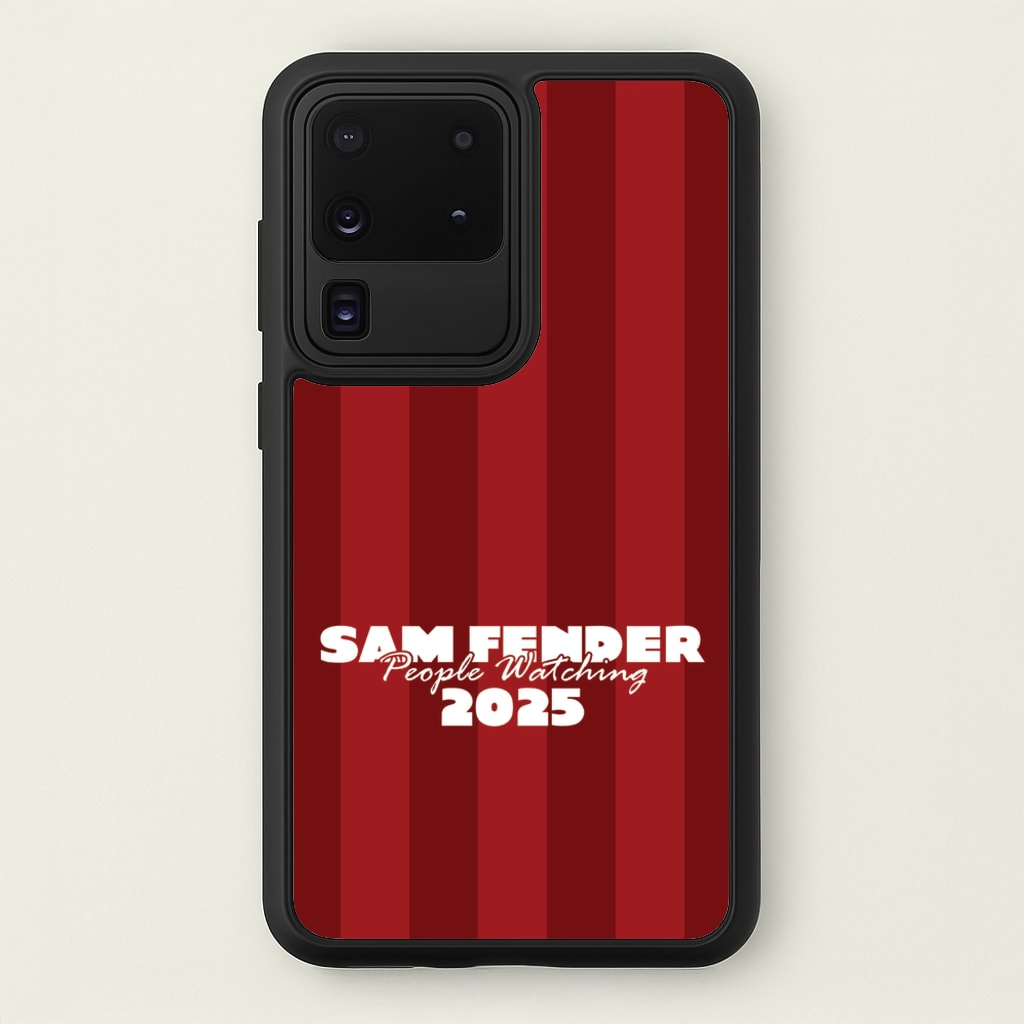Stripes People Watching 2025 - Sam Fender Phone Case for Galaxy S20 Ultra