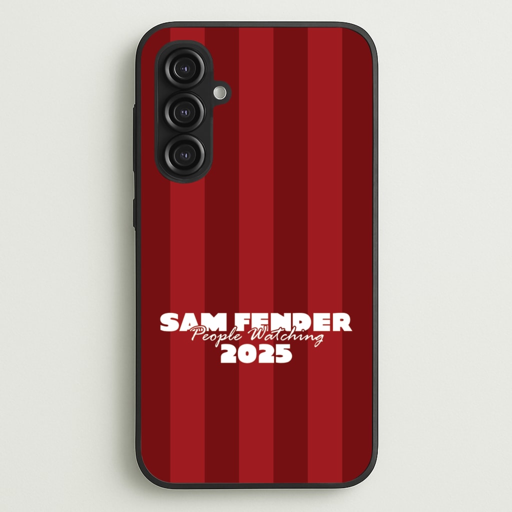 Stripes People Watching 2025 - Sam Fender Phone Case for Galaxy S23FE