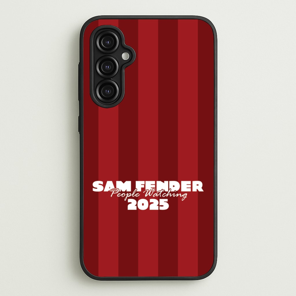 Stripes People Watching 2025 - Sam Fender Phone Case for Galaxy A14