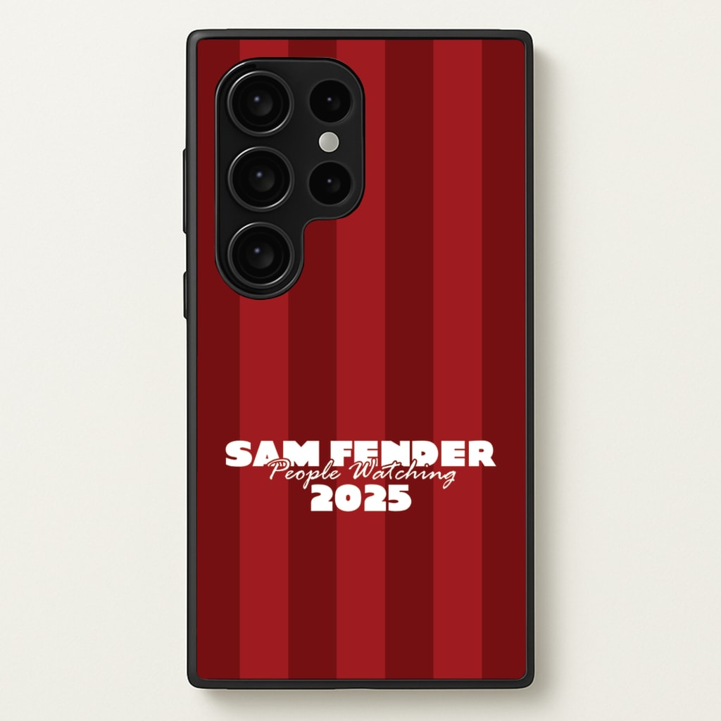 Stripes People Watching 2025 - Sam Fender Phone Case for Galaxy S24 Ultra