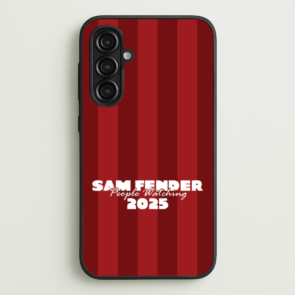 Stripes People Watching 2025 - Sam Fender Phone Case for Galaxy A16