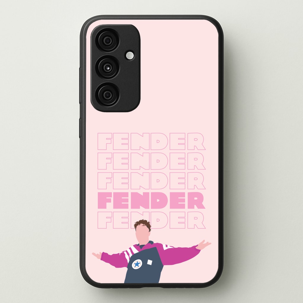 Fender Pink Sports Jersey - Sam Fender Phone Case for Galaxy A35