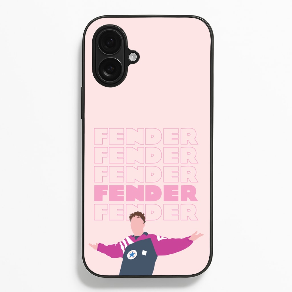 Fender Pink Sports Jersey - Sam Fender Phone Case for iPhone 16 Plus