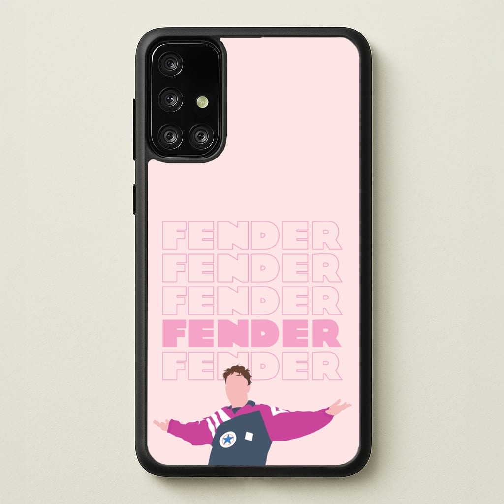 Fender Pink Sports Jersey - Sam Fender Phone Case for Galaxy A71