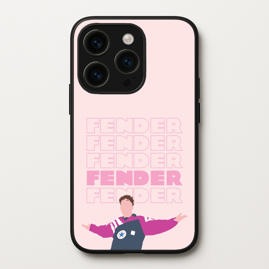 Fender Pink Sports Jersey - Sam Fender Phone Case for iPhone 15 Pro Max