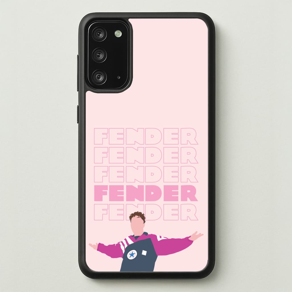Fender Pink Sports Jersey - Sam Fender Phone Case for Galaxy Note 20