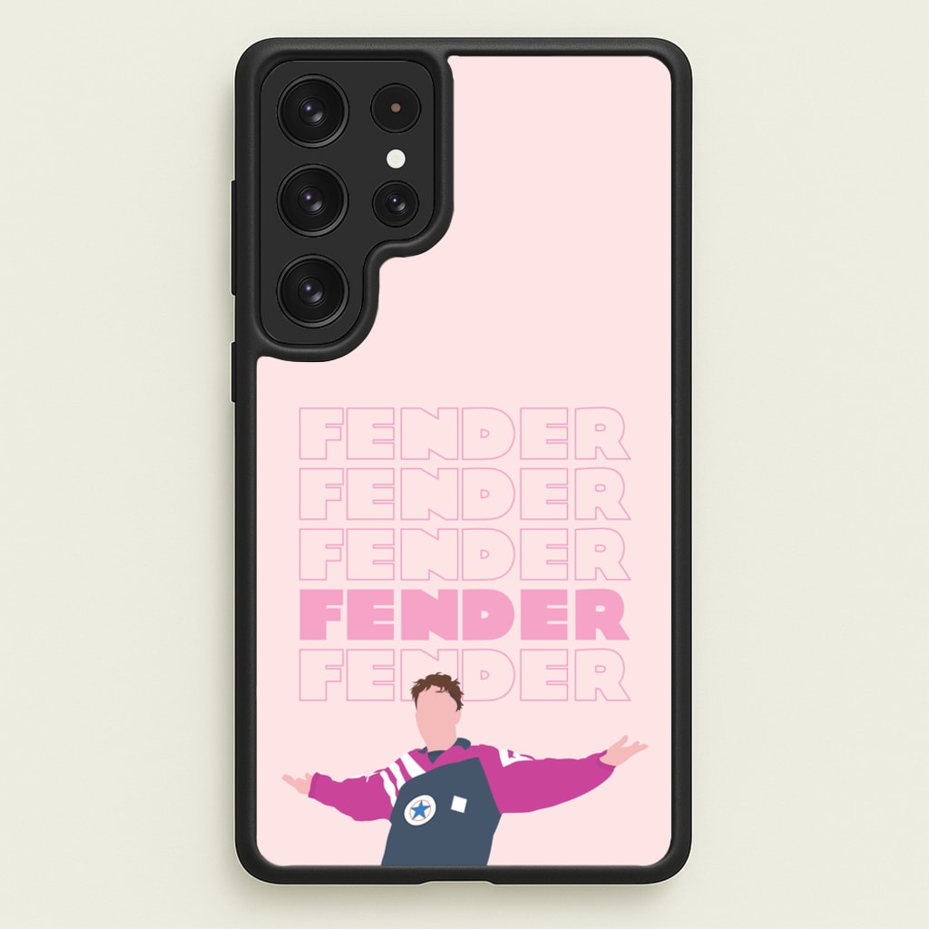 Fender Pink Sports Jersey - Sam Fender Phone Case for Galaxy S22 Ultra