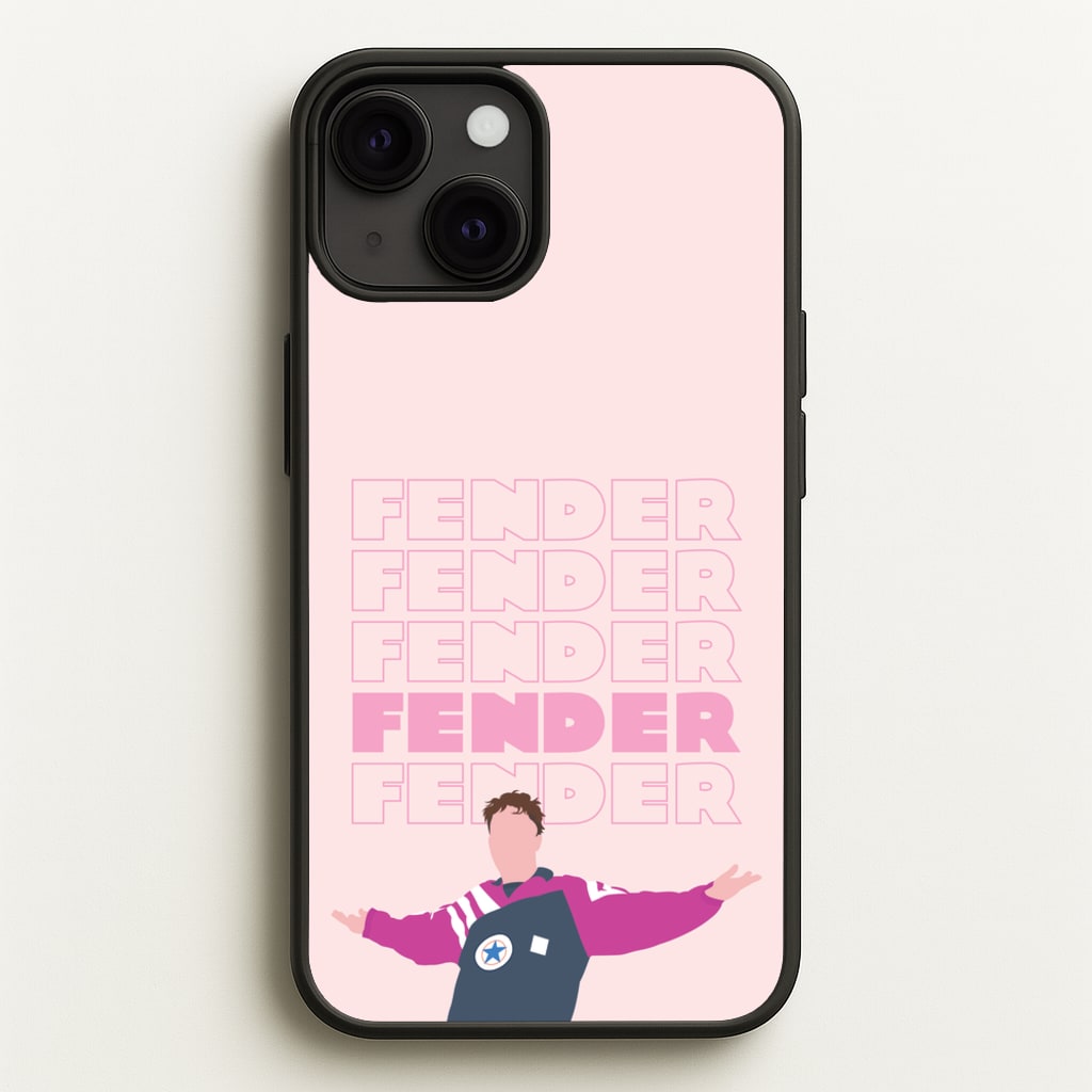 Fender Pink Sports Jersey - Sam Fender Phone Case for iPhone 13 Mini
