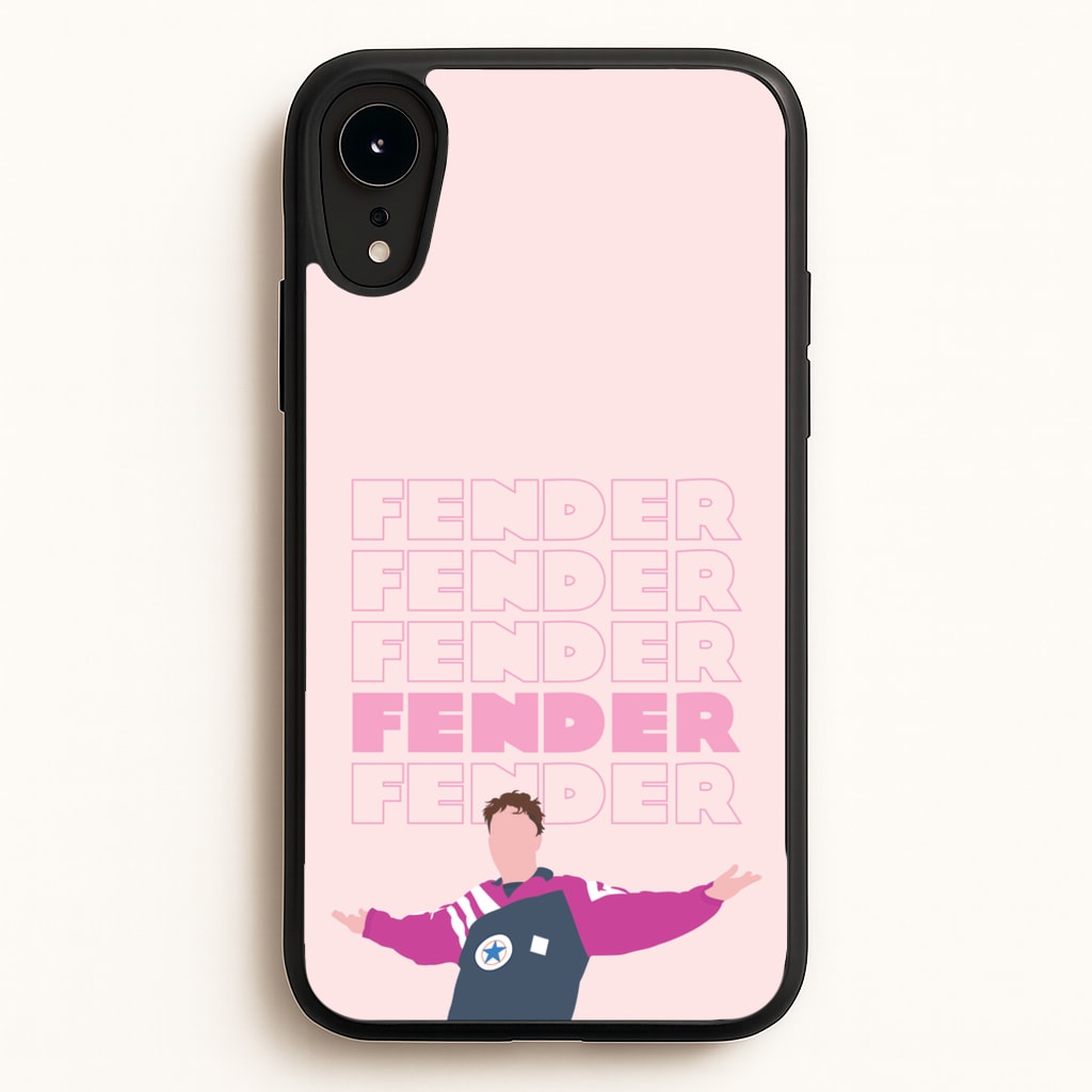 Fender Pink Sports Jersey - Sam Fender Phone Case for iPhone XR