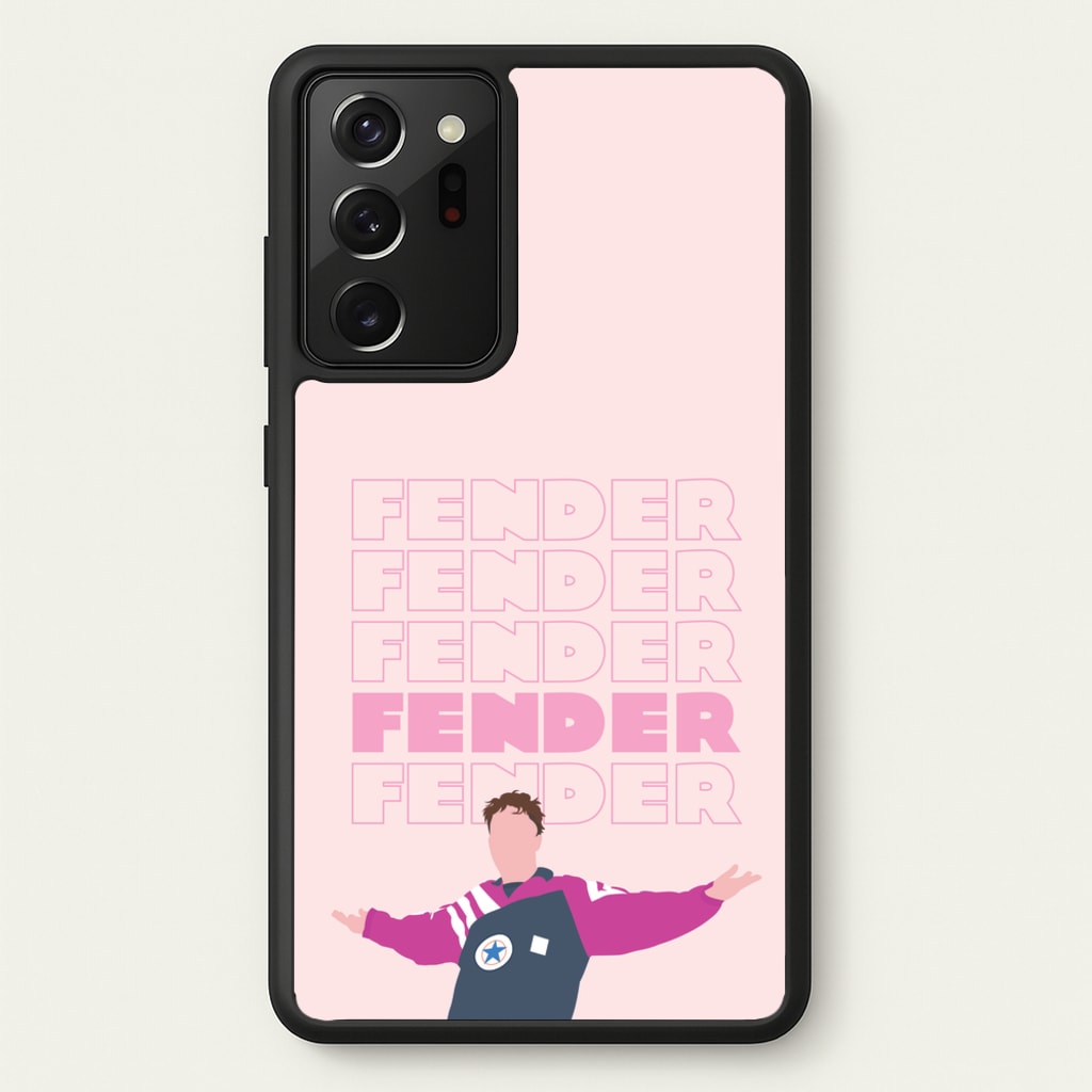 Fender Pink Sports Jersey - Sam Fender Phone Case for Galaxy Note 20 Ultra