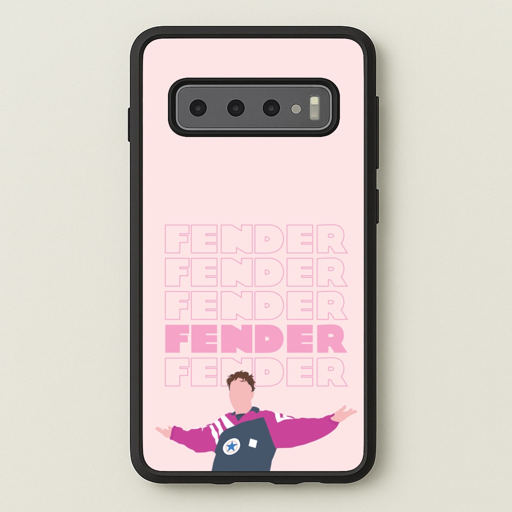 Fender Pink Sports Jersey - Sam Fender Phone Case for Galaxy S10 Plus