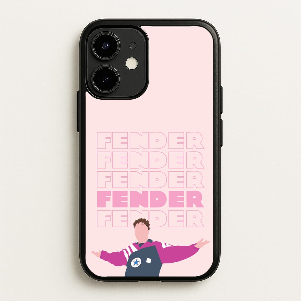 Fender Pink Sports Jersey - Sam Fender Phone Case for iPhone 12 / 12 Pro