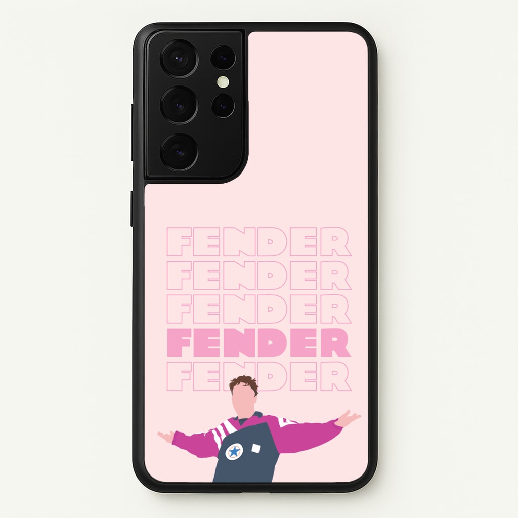 Fender Pink Sports Jersey - Sam Fender Phone Case for Galaxy S21 Ultra