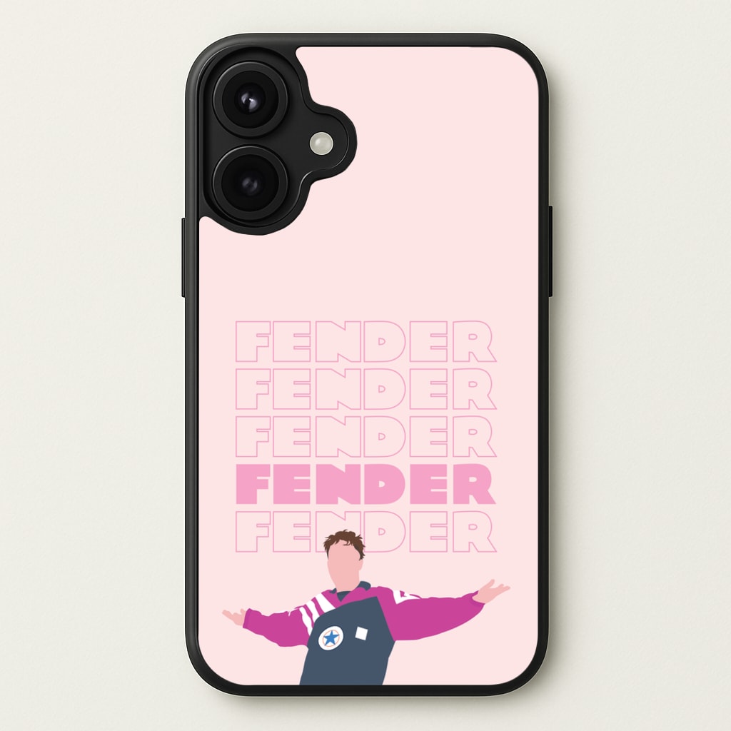 Fender Pink Sports Jersey Phone Case for iPhone 17