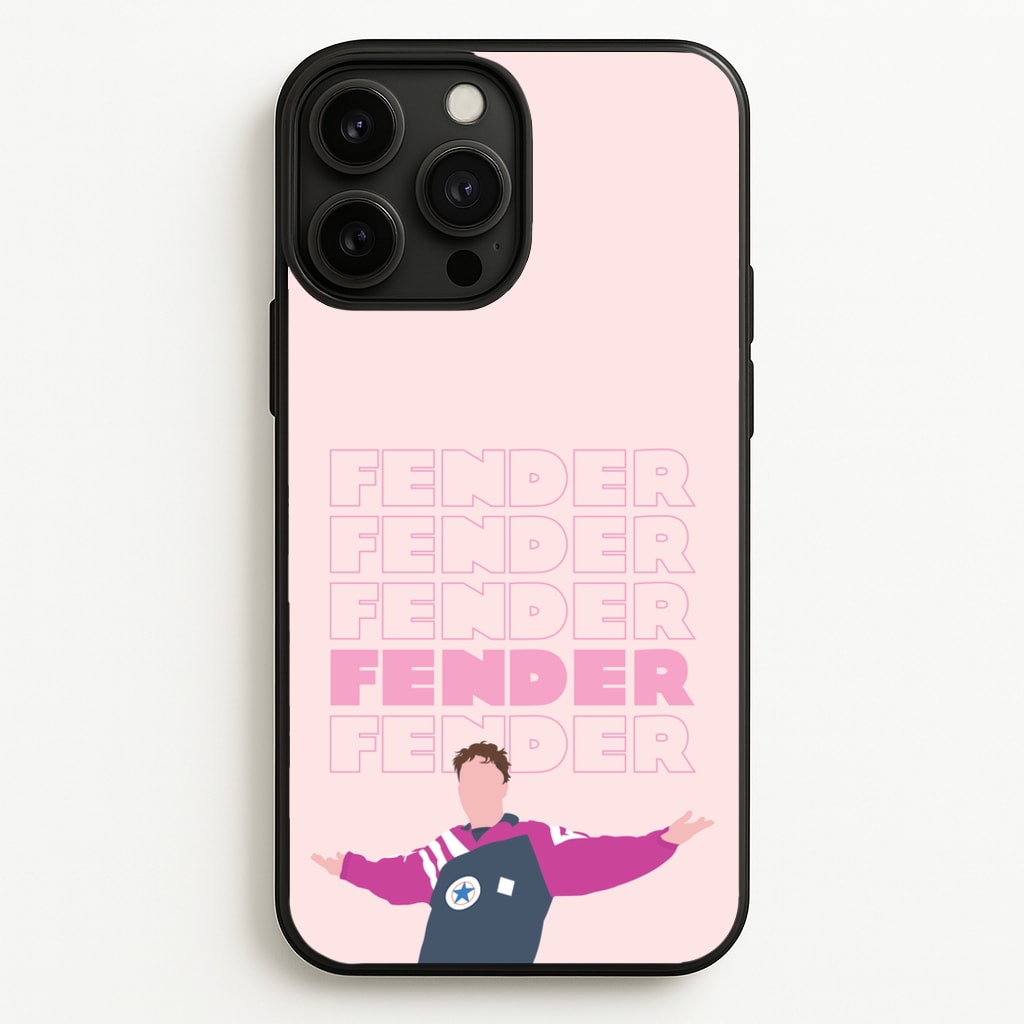 Fender Pink Sports Jersey - Sam Fender Phone Case for iPhone 13 Pro Max