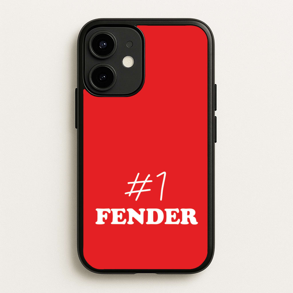 #1 FENDER - Sam Fender Phone Case for iPhone 12 / 12 Pro