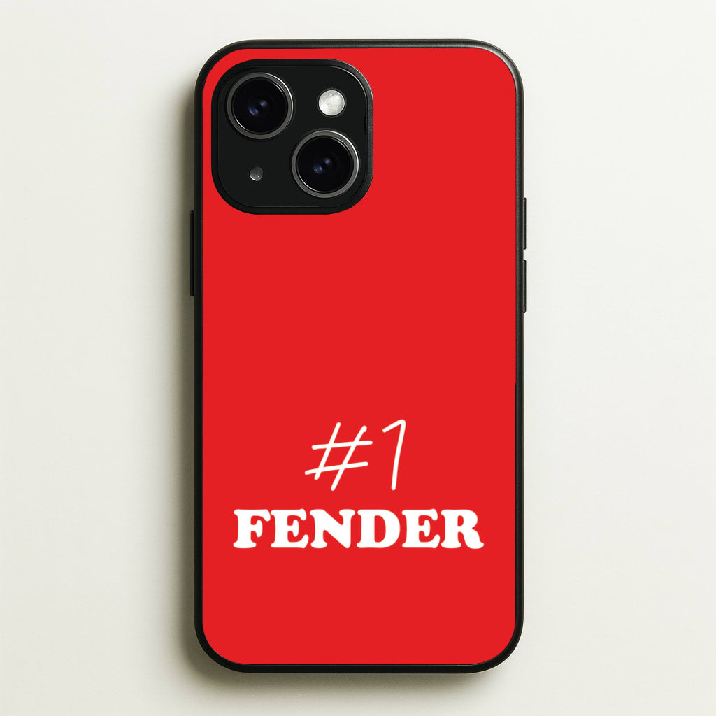#1 FENDER - Sam Fender Phone Case for iPhone 15