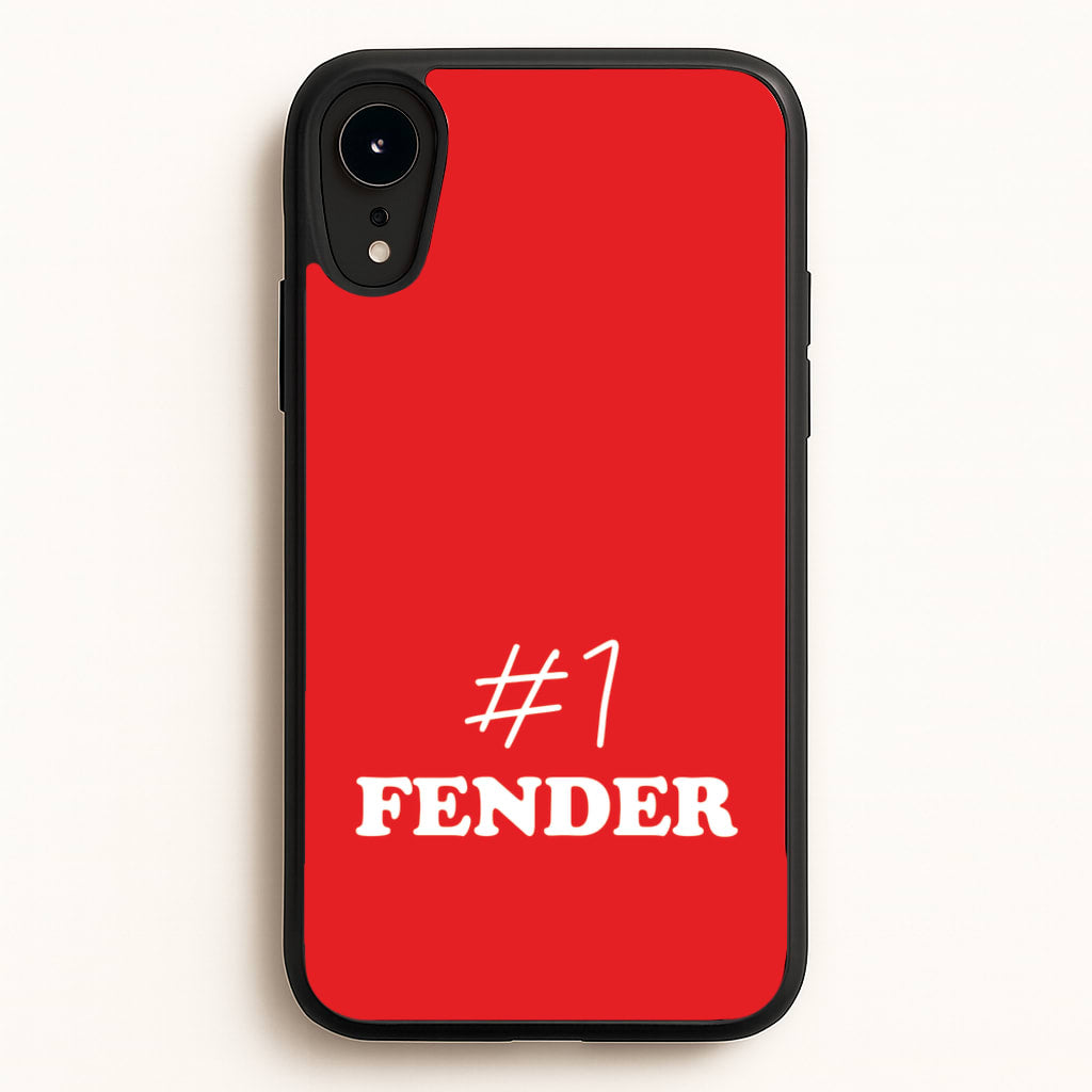 #1 FENDER - Sam Fender Phone Case for iPhone XR