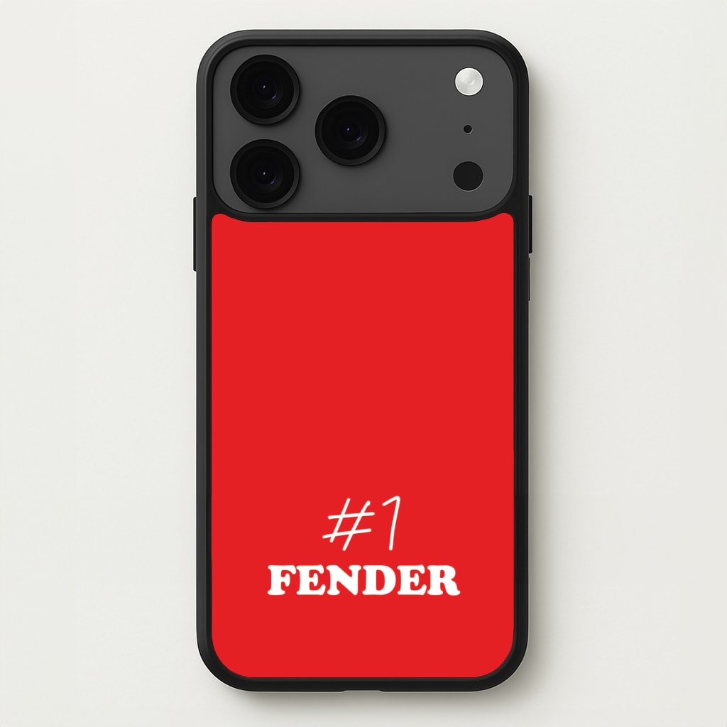 #1 FENDER Phone Case for iPhone 17 Pro Max