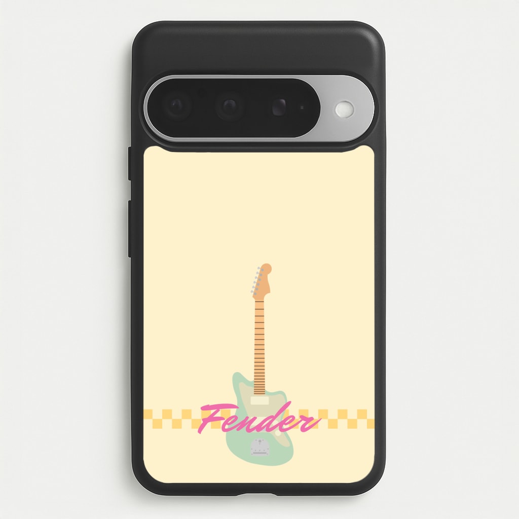 Blue Guitar Fender Phone Case for Google Pixel 10 Pro XL