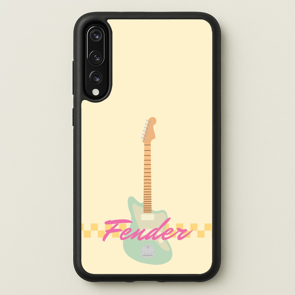 Blue Guitar Fender - Sam Fender Phone Case for Huawei P20 Pro