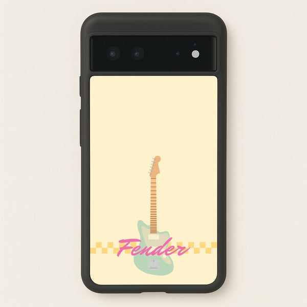 Blue Guitar Fender - Sam Fender Phone Case for Google Pixel 6