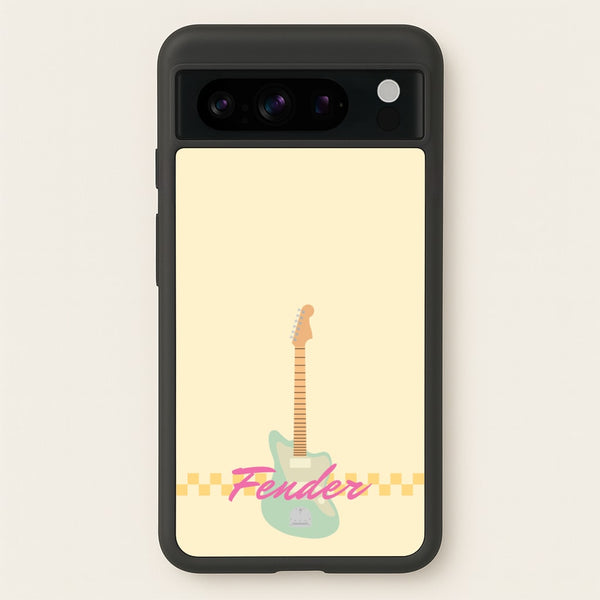 Blue Guitar Fender - Sam Fender Phone Case for Google Pixel 8 Pro