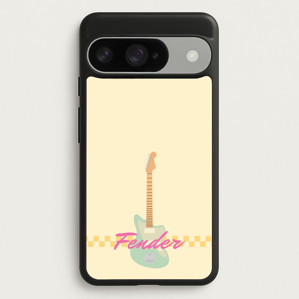Blue Guitar Fender Phone Case for Google Pixel 10 / 10 Pro