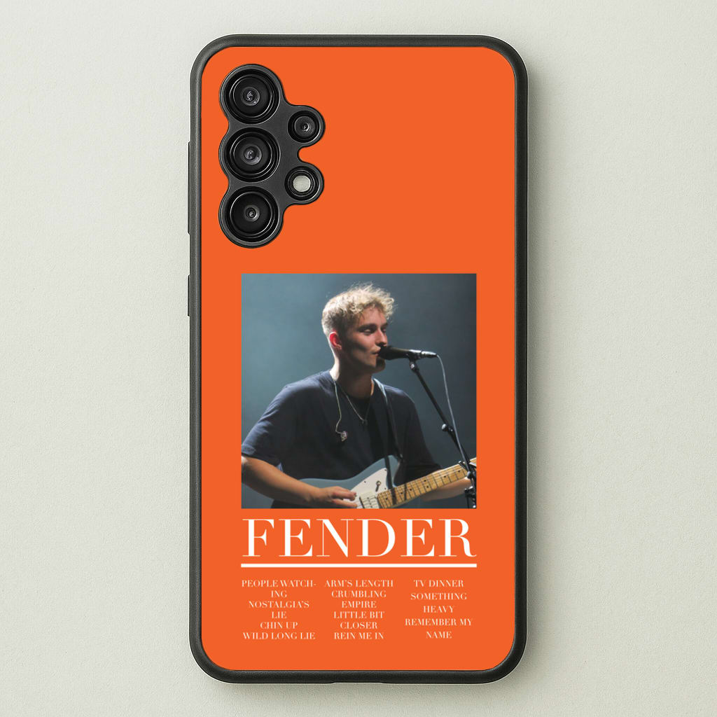 Fender Orange Song List - Sam Fender Phone Case for Galaxy A13