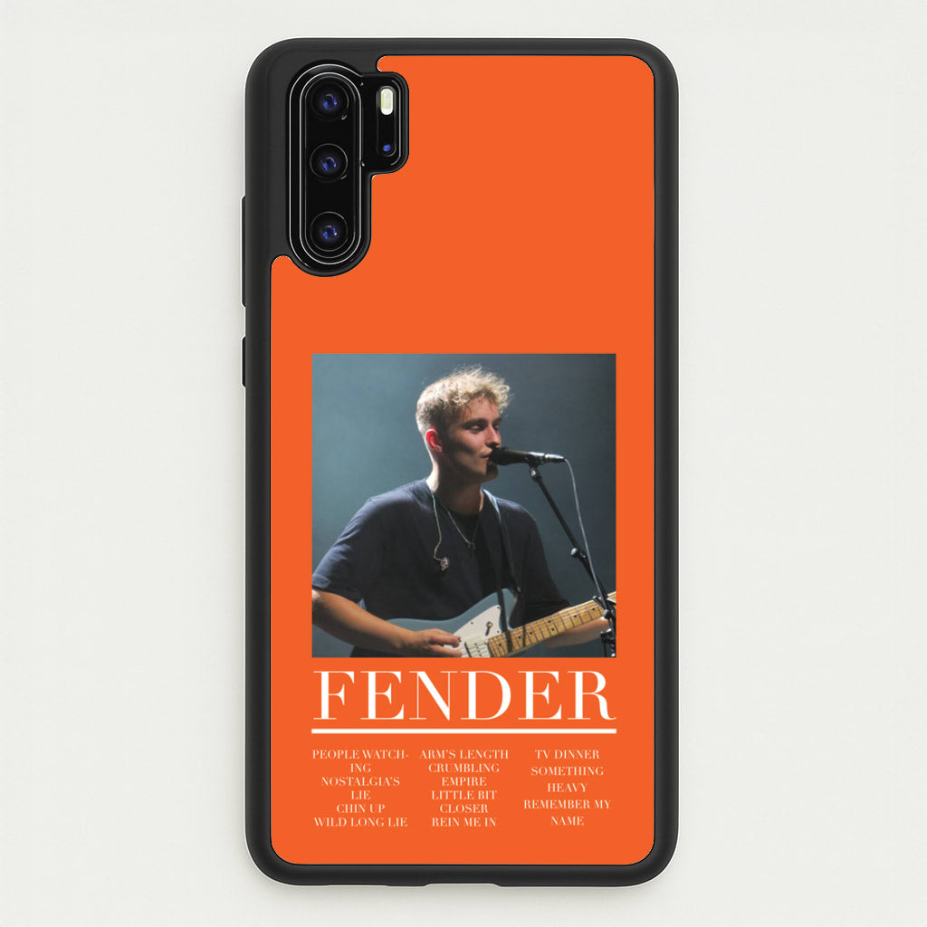 Fender Orange Song List - Sam Fender Phone Case for Huawei P30 Pro