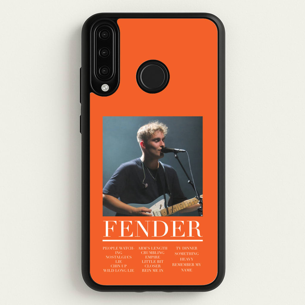 Fender Orange Song List - Sam Fender Phone Case for Huawei P30 Lite