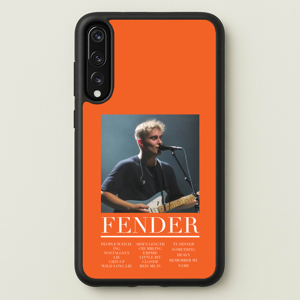 Fender Orange Song List - Sam Fender Phone Case for Huawei P20 Pro