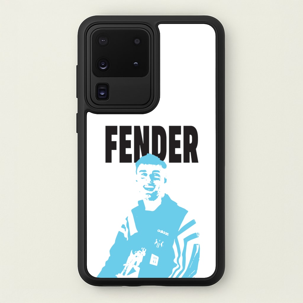 Fender Silhouette Blue - Sam Fender Phone Case for Galaxy S20 Ultra