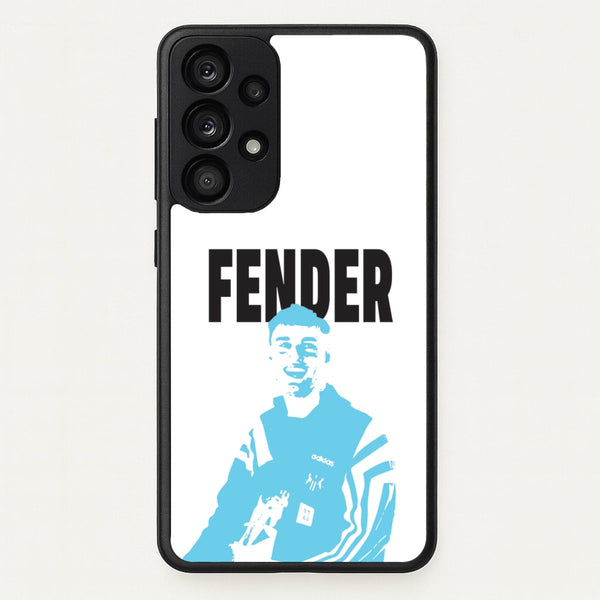 Fender Silhouette Blue - Sam Fender Phone Case for Galaxy A53
