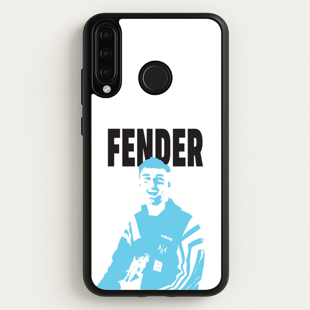 Fender Silhouette Blue - Sam Fender Phone Case for Huawei P30 Lite
