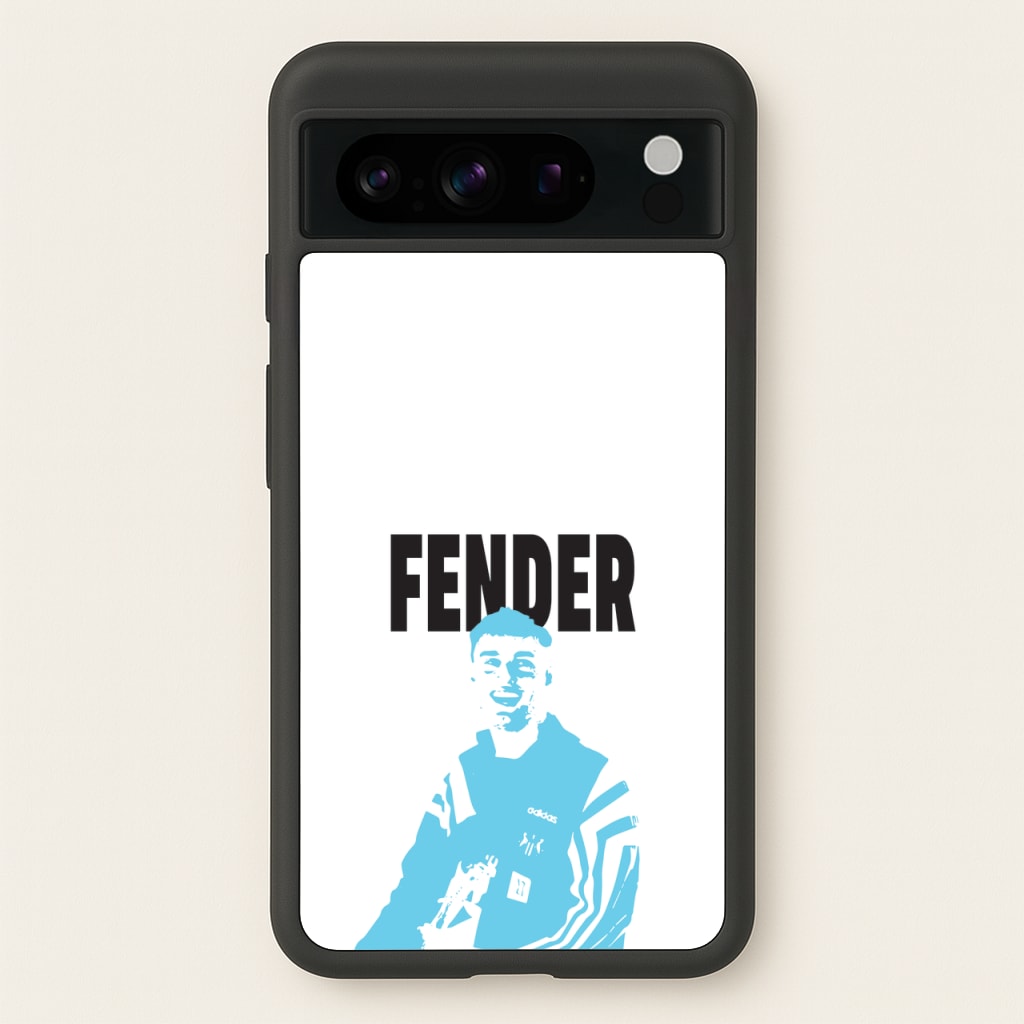 Fender Silhouette Blue - Sam Fender Phone Case for Google Pixel 8 Pro