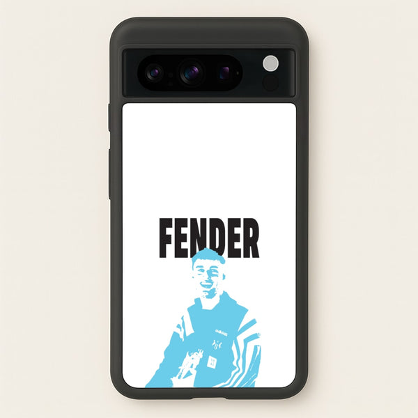 Fender Silhouette Blue - Sam Fender Phone Case for Google Pixel 8 Pro