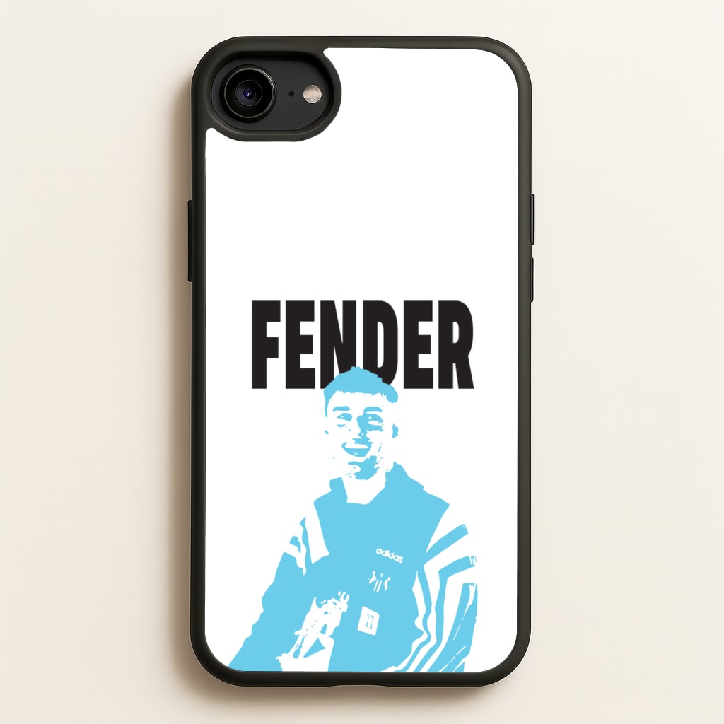 Fender Silhouette Blue - Sam Fender Phone Case for iPhone 6 / 7 / 8 / SE