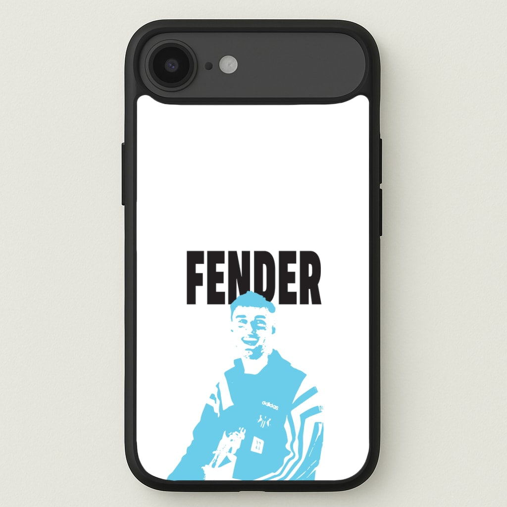 Fender Silhouette Blue Phone Case for iPhone 17 Air