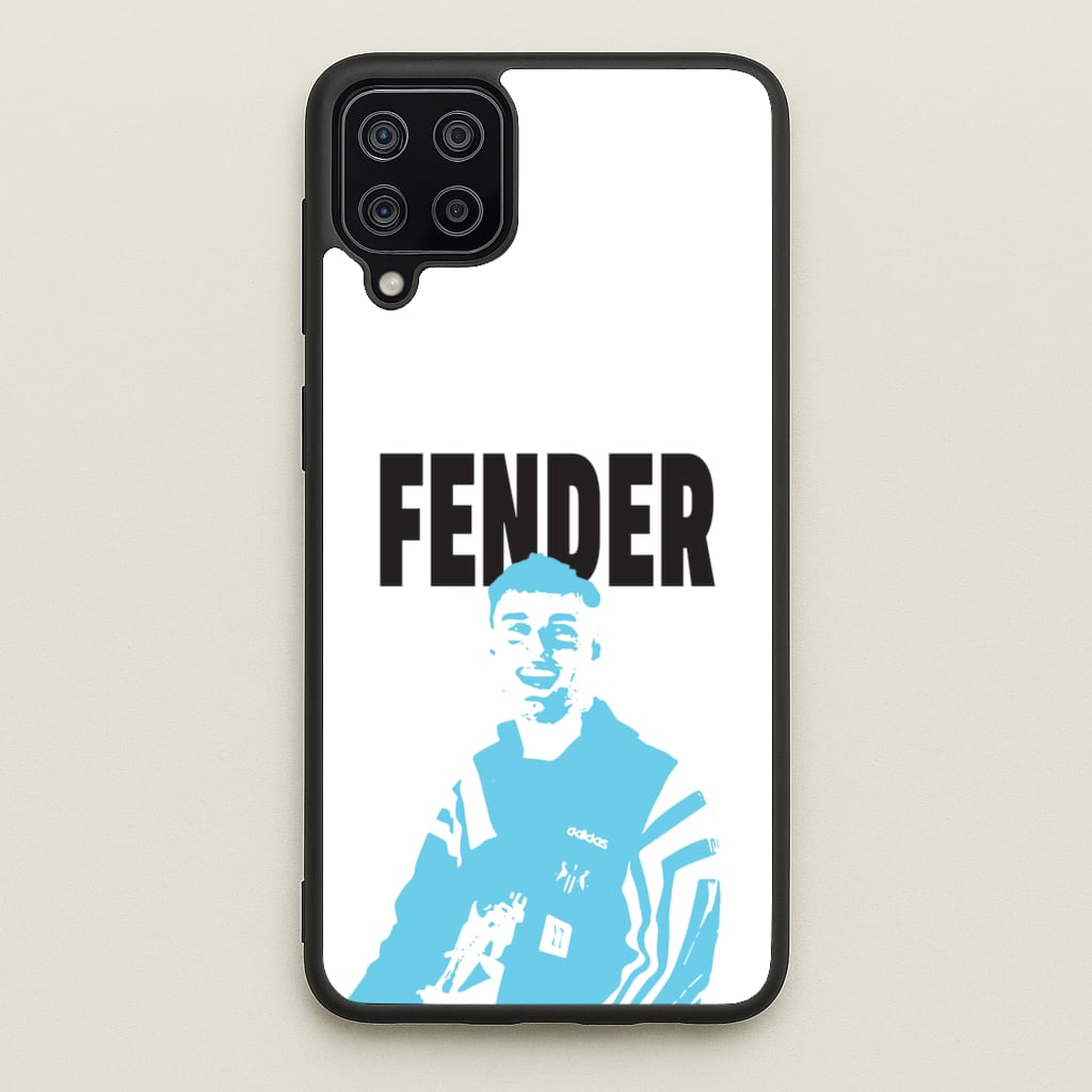 Fender Silhouette Blue - Sam Fender Phone Case for Galaxy A12