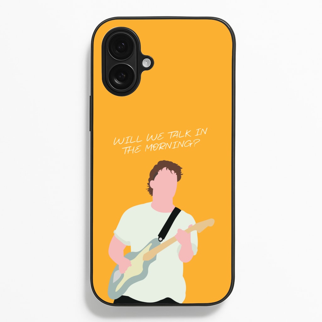 Will We Talk In The Morning Yellow Phone Case