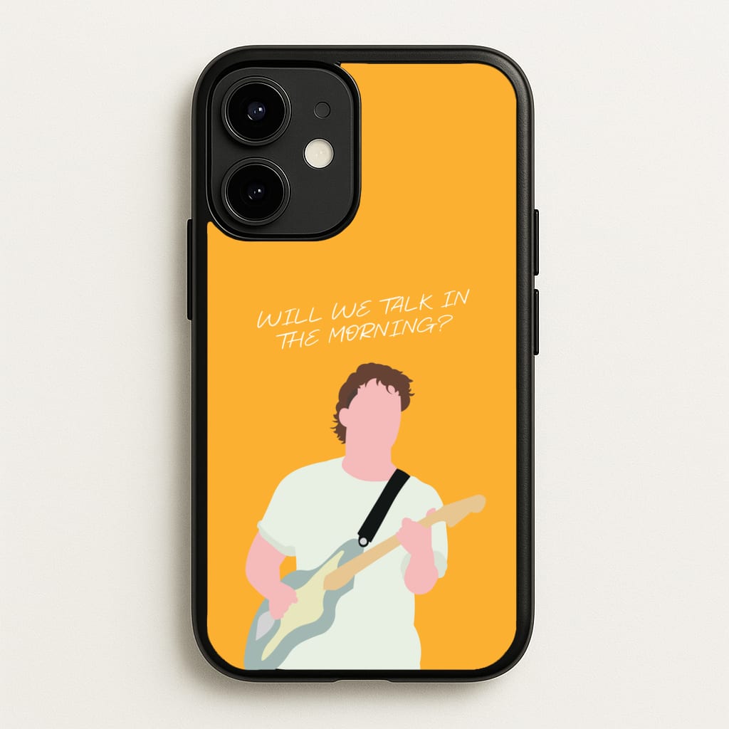Will We Talk In The Morning Yellow - Sam Fender Phone Case for iPhone 12 / 12 Pro