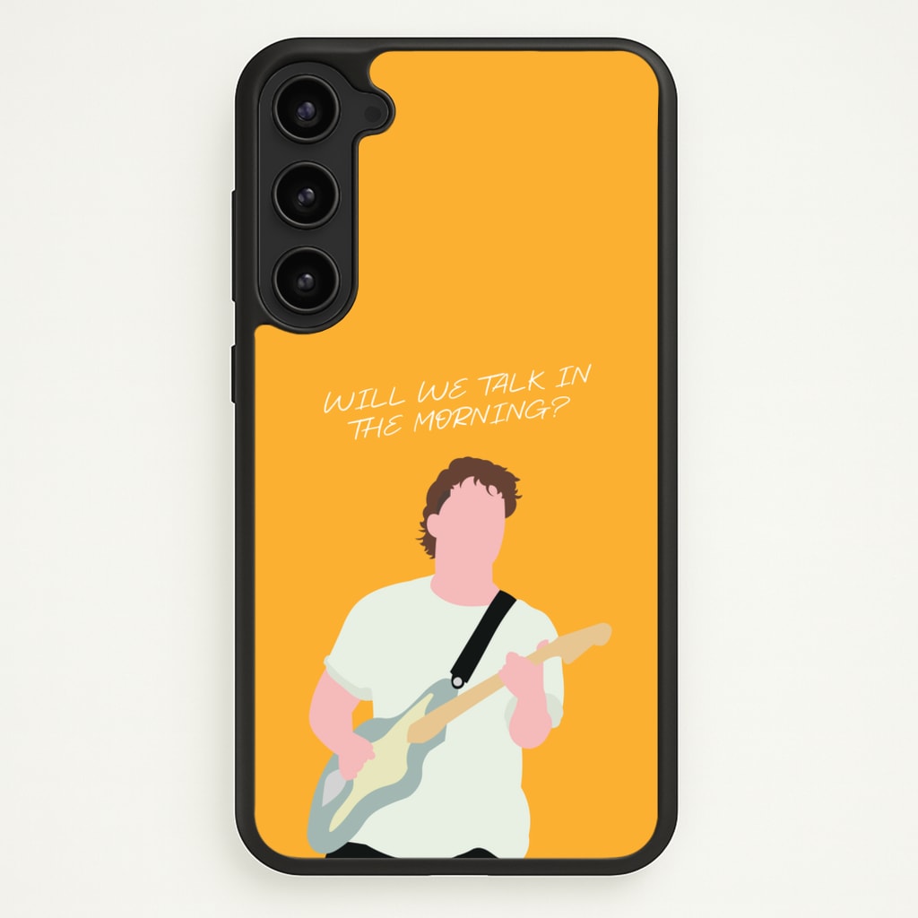 Will We Talk In The Morning Yellow - Sam Fender Phone Case for Galaxy S23
